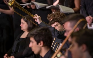 Studierende der Hochschule Luzern – Musik führen Joseph Haydns «Die Schöpfung» auf. Bilder Priska Ketterer/HSLU