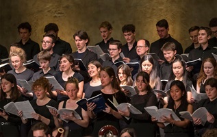 Studierende der Hochschule Luzern – Musik führen Joseph Haydns «Die Schöpfung» auf. Bilder Priska Ketterer/HSLU