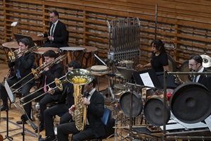 Gemeinsame Aufführung des HSLU Sinfonieorchesters und des Luzerner Sinfonieorchesters im KKL Luzern, 29. Januar 2026. Bild HSLU/Priska Ketterer