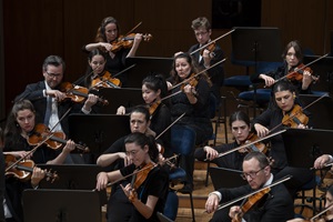 Gemeinsame Aufführung des HSLU Sinfonieorchesters und des Luzerner Sinfonieorchesters im KKL Luzern, 29. Januar 2026. Bild HSLU/Priska Ketterer