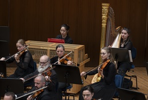 Gemeinsame Aufführung des HSLU Sinfonieorchesters und des Luzerner Sinfonieorchesters im KKL Luzern, 29. Januar 2026. Bild HSLU/Priska Ketterer