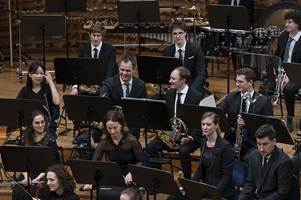 Gemeinsame Aufführung des HSLU Sinfonieorchesters und des Luzerner Sinfonieorchesters im KKL Luzern, 29. Januar 2026. Bild HSLU/Priska Ketterer