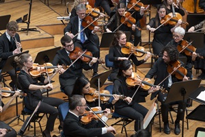 Gemeinsame Aufführung des HSLU Sinfonieorchesters und des Luzerner Sinfonieorchesters im KKL Luzern, 29. Januar 2026. Bild HSLU/Priska Ketterer