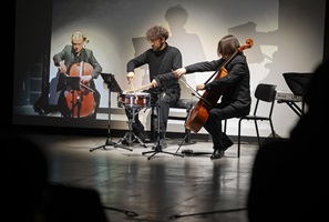 Musikfestival Szenenwechsel 2026: Mitwirkende des Projekt des Studios für zeitgenössische Musik. Bild HSLU/Priska Ketterer