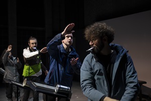 Musikfestival Szenenwechsel 2026: Mitwirkende des Projekt des Studios für zeitgenössische Musik. Bild HSLU/Priska Ketterer