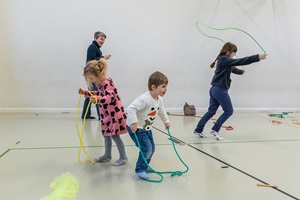 Am «Kids Day» wurde gebastelt, gespielt und dabei das Schweizer Kinderhilfswerks Kovive unterstützt.