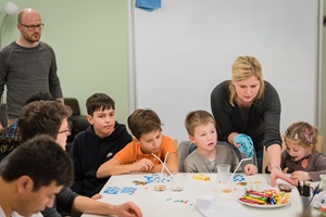 «Spielen verbindet» die Bevölkerung von Nottwil mit Geflüchteten, die im Gemeinde ein zweites Zuhause gefunden haben. 