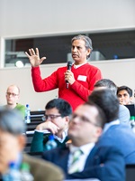 Situation während der Diskussionsrunde