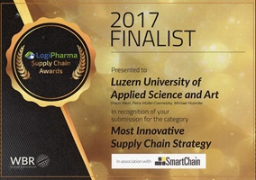 LogiPharma Supply Chain Awards 2017 in Stuttgart