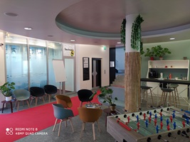 Foto zeigt den Coworking Bereich vom Startup Pilatus 