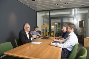 Foto zeigt das Sitzungszimmer des Working Point in Altdorf