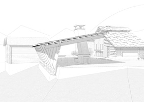 Visualisierung Dachkonstruktion