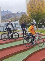 Die Delegation des Engineers' Day trifft auf dem Campus Horw ein