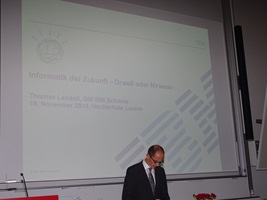 Foto von der Verleihung des IT-Innovatiospreises