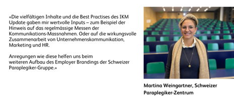 Statement Martina Weingartner