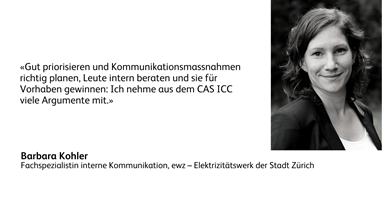 Barbara Kohler, CAS ICC