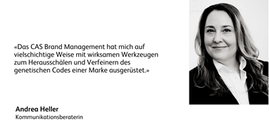CAS Brand Management, Andrea Heller