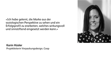 CAS Brand Management, Karin Hüsler