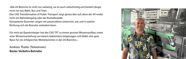 Statement Andreas Theiler