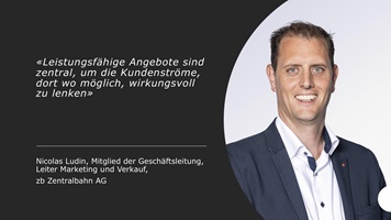 Tourismustag Bild und Statement Nicolas Ludin