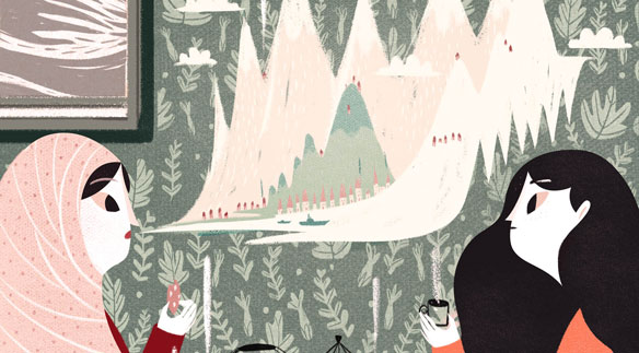 Ausschnitt 1: Freundinnen reden über die bevorstehende Flucht. @HSLU