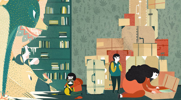 Packen vor der grossen Reise. @HSLU