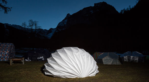 Das Gewinner-Biwak. (Foto: Markus Käch)