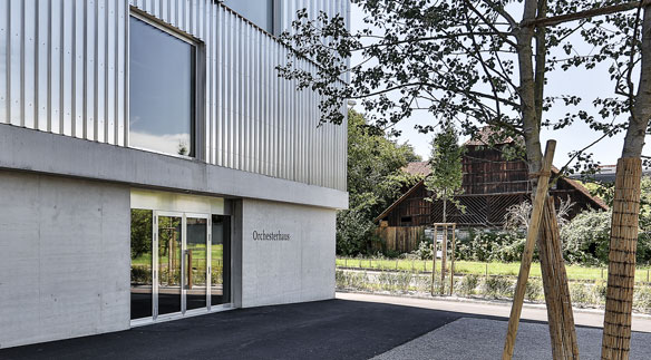 Orchesterhaus Detail (Foto: Annett Landsmann)