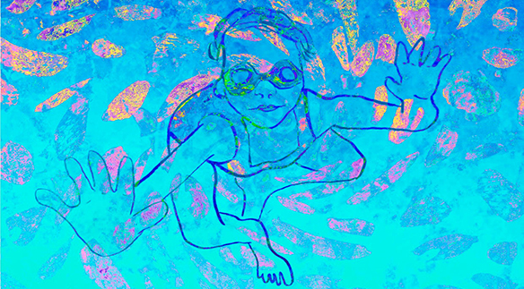 Preis der Stiftung Alan C. Harris und Else Harris geb. Treumann: «I will swim» von Anđela Rončević, Absolventin Master Kunst 