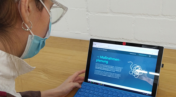 Förderpreis Master of Arts in Design: «(in)visible mind. Psychische Gesundheit an der Hochschule» von Alexandra Gurtner, Absolventin Master Design