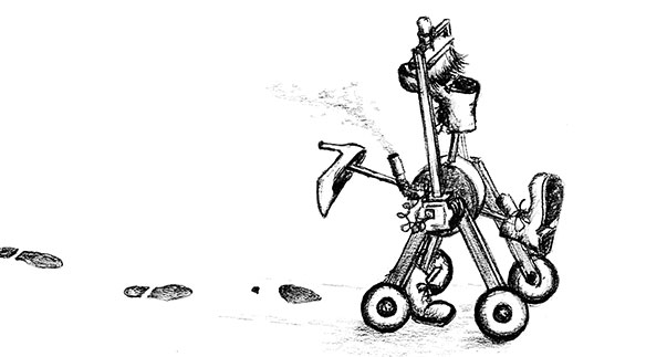 Vorspann: Serafin Krieger (Teufen AR) zeigt als Bachelorarbeit im Studium Kunst und Vermittlung mehrere Kunstwerke im Kabinett der Kunsthalle Luzern in der Ausstellung «Der Schimmel im Nacken». Bild: zvg