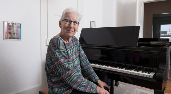 Porträtbild Irène Schweizer (Foto: Palma Fiacco) 