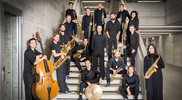 Die Big Band der HSLU. (Bild: Ingo Höhn)