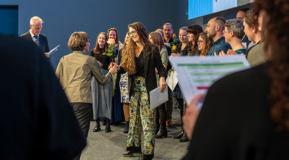 Diplomfeier Frühling