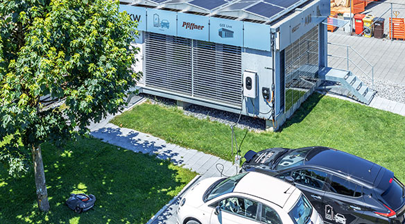 Das GEE Live Forschungslabor der HSLU dient der Forschung für das Gebäude-Elektro-Engineering. @hslu