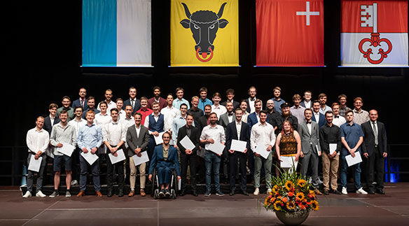 Diplomfeier am Departement Technik & Architektur der Hochschule Luzern, Bachelor Elektrotechnik und Informationstechnologie