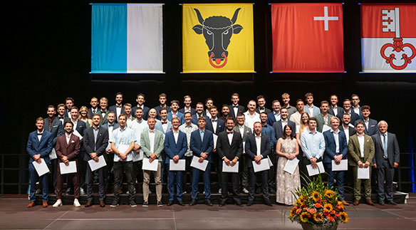 Diplomfeier am Departement Technik & Architektur der Hochschule Luzern, Bachelor Gebäudetechnik | Energie