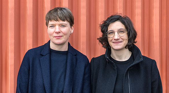 Tabea Michaelis und Amelie-Theres Mayer, Co-Studiengangleiterinnen des Masters in kollaborativer Raumentwicklung an der HSLU