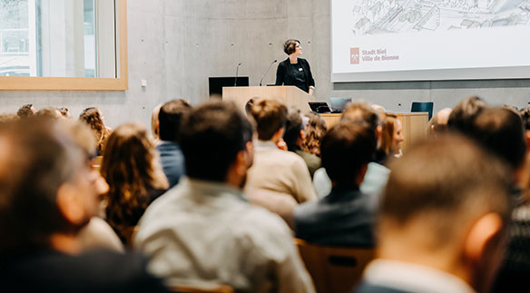 HSLU Bau und Immobilienforum Sarah Gäumann, ehm. Stadtplanung Biel