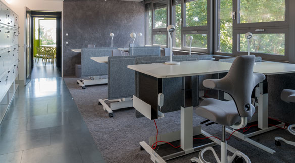 Cocoon: für Austausch und Rückzug (Bild: Ingo Höhn).