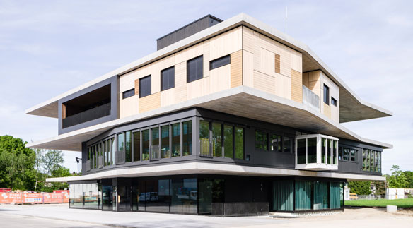 Bei der Empa in Dübendorf steht mit dem NEST ein einzigartiges Versuchslabor (Bild: Roman Keller).