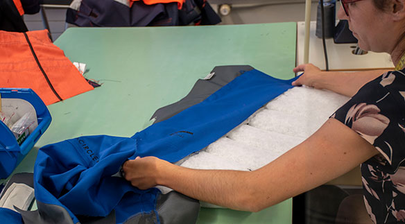 Texcircle – Weste Prototyp