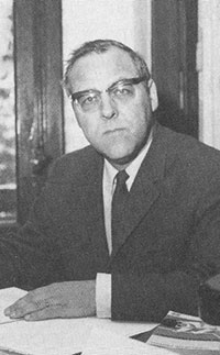 Arthur Vogel,  Dr. phil. I, Schulleitung der ehemaligen Frauenschule Luzern von 1967 bis bis 1983