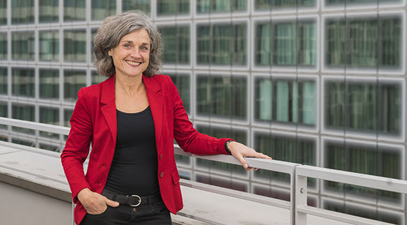 Dorothee Guggisberg, erste Direktorin des Departements Soziale Arbeit an der Hochschule Luzern