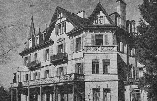 Das Haus an der Hitzlisbergstrasse 5 wird für 60 Jahre Domizil der Sozial-caritativen Frauenschule Luzern.