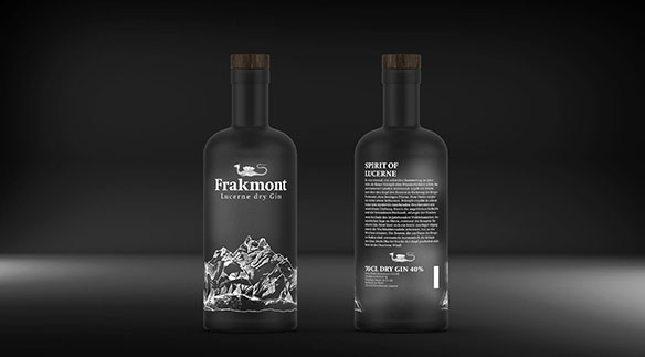 Foto zeigt den Gin, welchen das Start-up Swiss Drink Experience GmbH vertreibt.