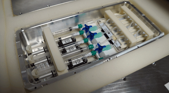 Cell Freeze Framer Experiment rack