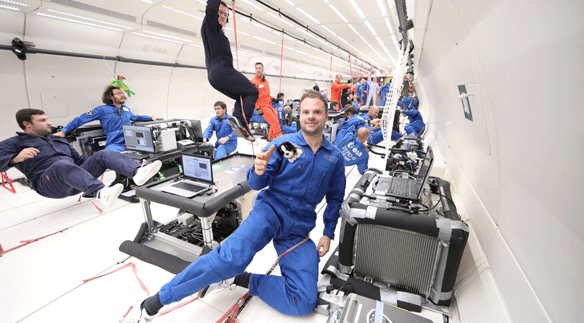 Cell Freeze Framer Parabelflug