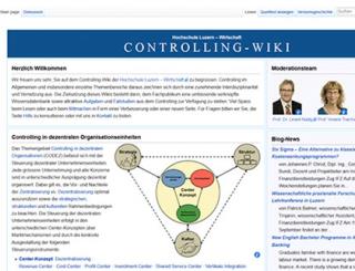 Controlling-Wiki der Hochschule Luzern