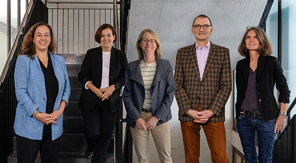Gruppenfoto der MAS-Leitung am IKM der HSLU